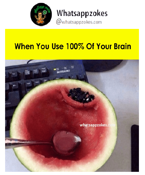 100 % Use Of Brain Memes