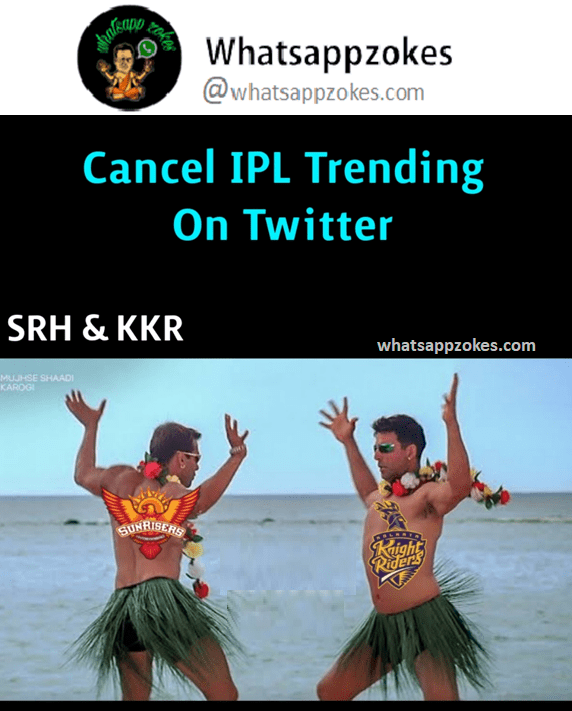 IPL 2021 Cancel Memes