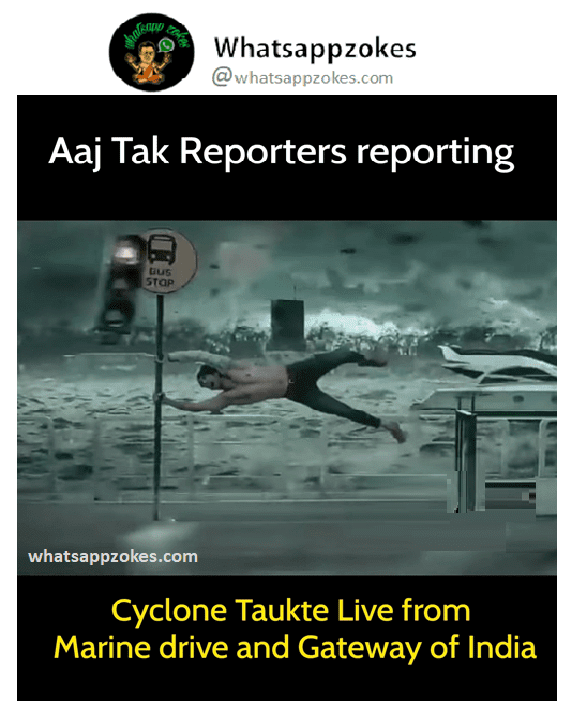 Aaj Tak Reporter Memes